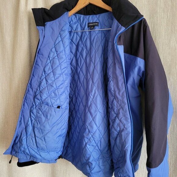 Lands End Thermolite Blue Coat Jacket Mens Size M 38-40 - Picture 5 of 7